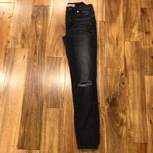 Madewell 9” HR skinny jeans in Kincaid wash